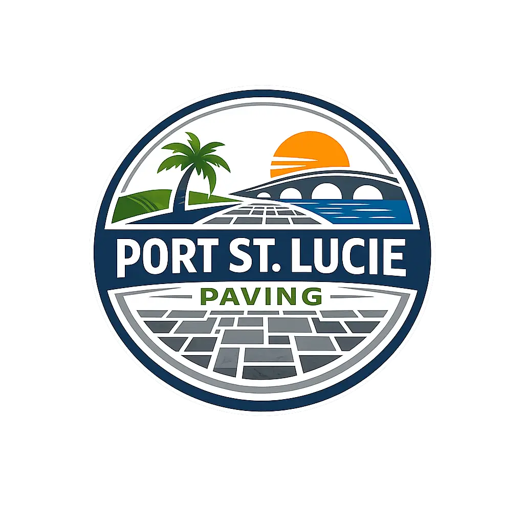 Port St. Lucie Paving logo for paving services in Port St. Lucie, FL
